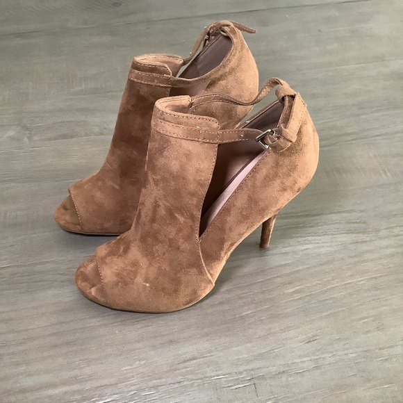 ZigiSoho Peep Toe Stiletto Bootie - Picture 1 of 4